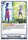 Thirst for Strength (FB08-048) - Saiyan's Pride [Fusion World] (Rare) [FB08-048]