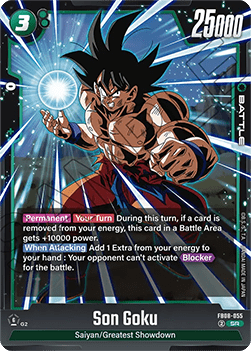 Son Goku (FB08-055)  (V.1 - Super Rare) - Saiyan's Pride [Fusion World] (Super Rare) [FB08-055]