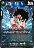 Son Gohan : Youth (FB08-056)  (V.1 - Rare) - Saiyan's Pride [Fusion World] (Rare) [FB08-056]