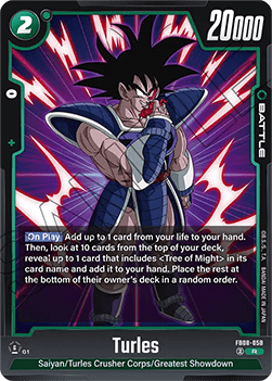 Turles (FB08-058) - Saiyan's Pride [Fusion World] (Rare) [FB08-058]