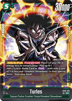 Turles (FB08-059)  (V.1 - Super Rare) - Saiyan's Pride [Fusion World] (Super Rare) [FB08-059]