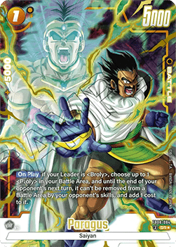 Paragus (FB08-084)  (V.2 - Alternate Art) - Saiyan's Pride [Fusion World] (Alternate Art) [FB08-084]