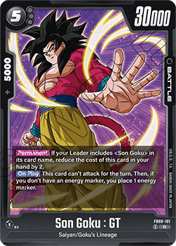 Son Goku (FB08-101) - Saiyan's Pride [Fusion World] (Rare) [FB08-101]