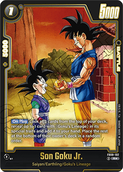 Son Goku Jr. (FB08-102)  (V.2 - Alternate Art) - Saiyan's Pride [Fusion World] (Alternate Art) [FB08-102]