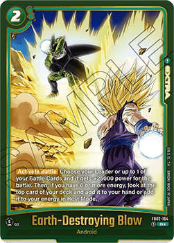 Earth-Destroying Blow (FB02-104) - Saiyan's Pride [Fusion World] (Special Rare) [FB08-FB02-104]