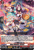 Blaze Maiden, Eesure  (V.1 - Double Rare) - Symphony of Might & Bloom (Double Rare) [DZ-BT11-022]