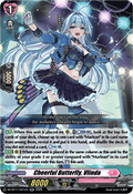 Cheerful Butterfly, Vlinda  (V.1 - Double Rare) - Symphony of Might & Bloom (Double Rare) [DZ-BT11-041]
