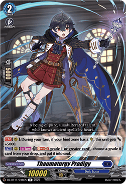 Thaumaturgy Prodigy  (V.1 - Rare) - Symphony of Might & Bloom (Rare) [DZ-BT11-048]