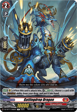 Gatlingdrop Dragon - Symphony of Might & Bloom (Common) [DZ-BT11-068]