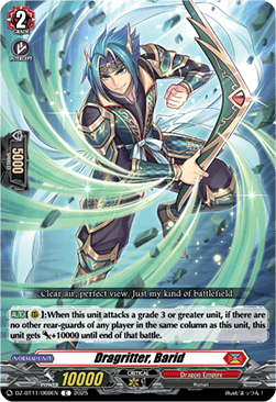 Dragritter, Barid - Symphony of Might & Bloom (Common) [DZ-BT11-069]