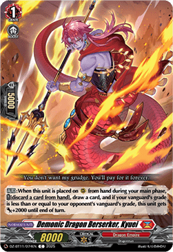 Demonic Dragon Berserker, Kyuei - Symphony of Might & Bloom (Common) [DZ-BT11-074]