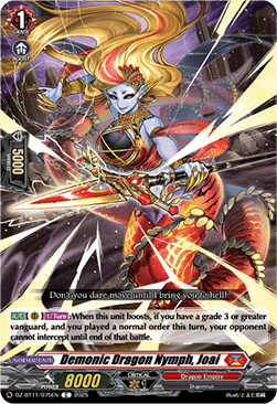 Demonic Dragon Nymph, Joai - Symphony of Might & Bloom (Common) [DZ-BT11-075]