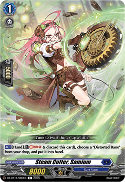 Steam Cutter, Samium - Symphony of Might & Bloom (Common) [DZ-BT11-080]