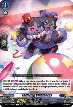 Tottering Chibiberus - Symphony of Might & Bloom (Common) [DZ-BT11-083]