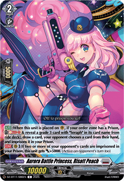 Aurora Battle Princess, Risatt Peach - Symphony of Might & Bloom (Common) [DZ-BT11-086]