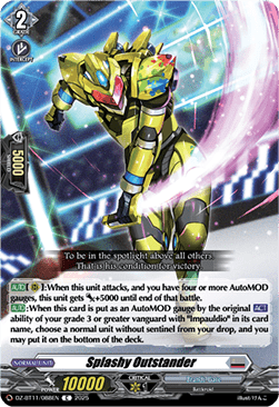 Splashy Outstander - Symphony of Might & Bloom (Common) [DZ-BT11-088]