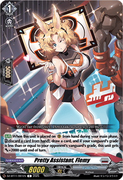 Pretty Assistant, Flemy - Symphony of Might & Bloom (Common) [DZ-BT11-091]