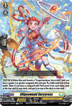 Ellipsewand Sorceress - Symphony of Might & Bloom (Common) [DZ-BT11-096]