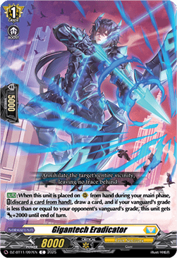 Gigantech Eradicator - Symphony of Might & Bloom (Common) [DZ-BT11-097]