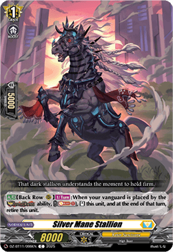 Silver Mane Stallion - Symphony of Might & Bloom (Common) [DZ-BT11-099]