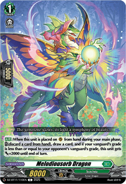 Melodiousorb Dragon - Symphony of Might & Bloom (Common) [DZ-BT11-110]