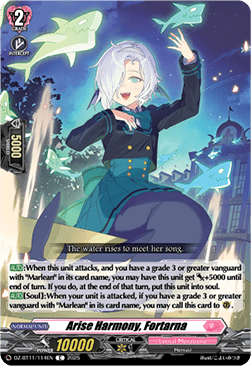 Arise Harmony, Fortarna - Symphony of Might & Bloom (Common) [DZ-BT11-114]