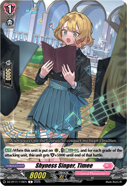 Shyness Singer, Timee - Symphony of Might & Bloom (Common) [DZ-BT11-118]