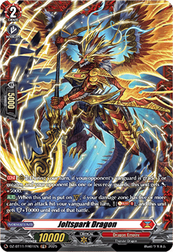 Joltspark Dragon  (V.2 - Frame Rare) - Symphony of Might & Bloom (Frame Rare) [DZ-BT11-FR01]
