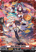 Blaze Maiden, Eesure  (V.2 - Frame Rare) - Symphony of Might & Bloom (Frame Rare) [DZ-BT11-FR04]