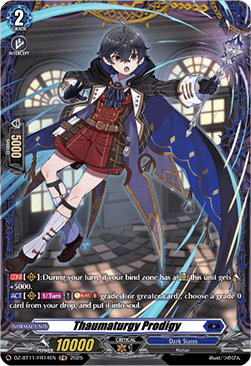 Thaumaturgy Prodigy  (V.2 - Frame Rare) - Symphony of Might & Bloom (Frame Rare) [DZ-BT11-FR14]