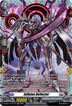 Inflaton Deflector  (V.2 - Frame Rare) - Symphony of Might & Bloom (Frame Rare) [DZ-BT11-FR17]