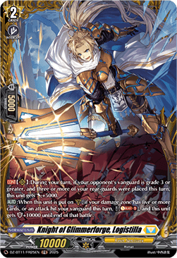 Knight of Glimmerforge, Logistilla  (V.2 - Frame Rare) - Symphony of Might & Bloom (Frame Rare) [DZ-BT11-FR25]