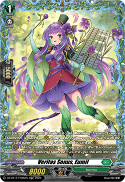 Veritas Sonus, Eumil  (V.2 - Frame Rare) - Symphony of Might & Bloom (Frame Rare) [DZ-BT11-FR35]