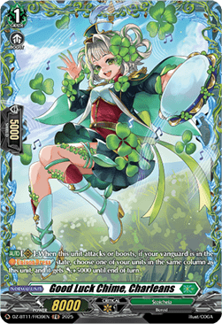 Good Luck Chime, Charleans  (V.2 - Frame Rare) - Symphony of Might & Bloom (Frame Rare) [DZ-BT11-FR39]