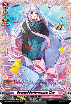 Devoted Performance, Tive  (V.2 - Frame Rare) - Symphony of Might & Bloom (Frame Rare) [DZ-BT11-FR45]
