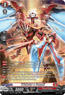 Trickstar & Suendi  (V.4 - Silver Rare) - Symphony of Might & Bloom (Silver Rare) [DZ-BT11-SR03]