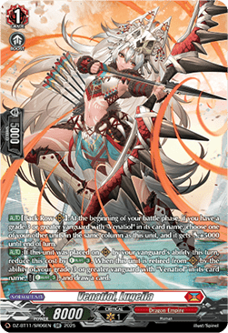 Venatiol, Lugeila  (V.3 - Silver Rare) - Symphony of Might & Bloom (Silver Rare) [DZ-BT11-SR06]