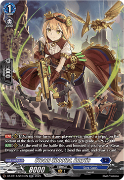 Steam Shooter, Amytis  (V.3 - Silver Rare) - Symphony of Might & Bloom (Silver Rare) [DZ-BT11-SR14]
