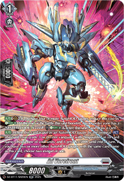 Ad Vorefront  (V.3 - Silver Rare) - Symphony of Might & Bloom (Silver Rare) [DZ-BT11-SR20]