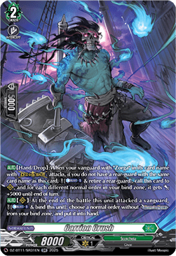 Carrion Crush  (V.3 - Silver Rare) - Symphony of Might & Bloom (Silver Rare) [DZ-BT11-SR31]