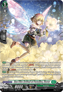 One Who Arrived at Paradise, Florus  (V.3 - Silver Rare) - Symphony of Might & Bloom (Silver Rare) [DZ-BT11-SR35]
