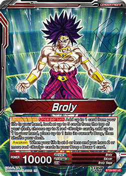Broly // SS Broly, Increasing Power (V.2 - Alternate Art) - Fearsome Rivals (Alternate Art) [BT29-002]