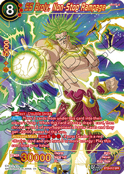 SS Broly, Non-Stop Rampage (V.2 - Alternate Art) - Fearsome Rivals (Alternate Art) [BT29-012]