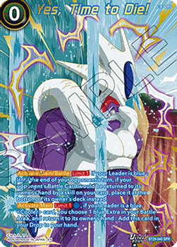 Yes, Time to Die! (V.2 - Special Rare) - Fearsome Rivals (Special Rare) [BT29-040]