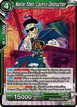 Master Shen, Country Destruction - Fearsome Rivals (Uncommon) [BT29-055]