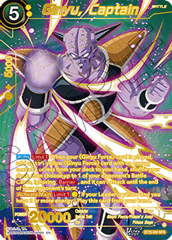 Ginyu, Captain (V.2 - Special Rare) - Fearsome Rivals (Special Rare) [BT29-069]