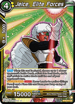 Jeice, Elite Forces - Fearsome Rivals (Uncommon) [BT29-072]