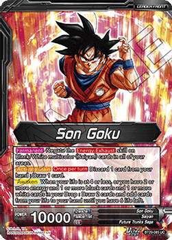 Son Goku // SSB Kaio-Ken Son Goku, Striking a God (V.2 - Alternate Art) - Fearsome Rivals (Alternate Art) [BT29-085]