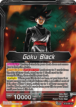 Goku Black // SS Rosé Goku Black, Future of Despair (V.2 - Alternate Art) - Fearsome Rivals (Alternate Art) [BT29-086]