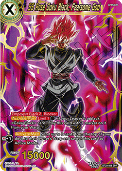 SS Rosé Goku Black, Fearsome God (V.2 - Special Rare) - Fearsome Rivals (Special Rare) [BT29-088]